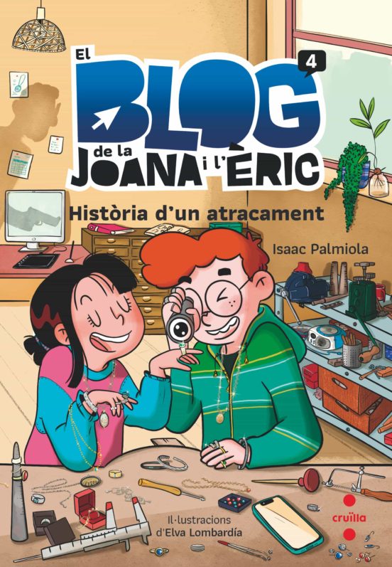 Portada del libro Historia d'un atracament de la saga [Català] El blog de la Joana i l'Èric 